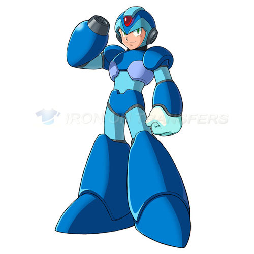 Rockman Iron-on Stickers (Heat Transfers)NO.5255